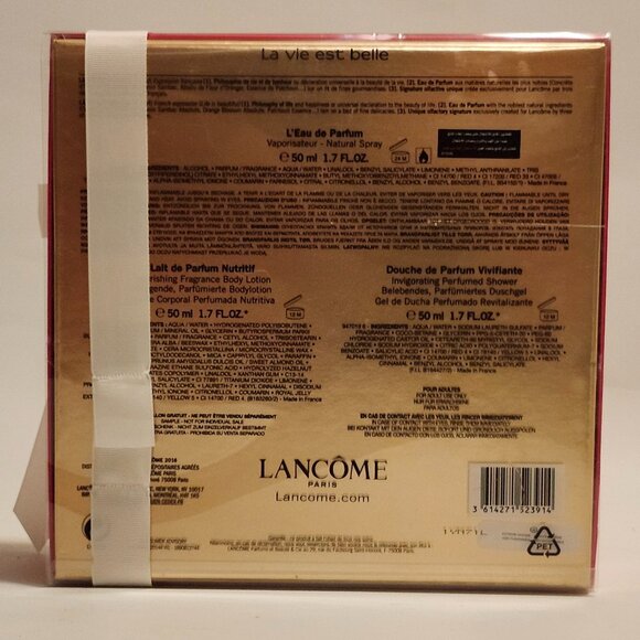 LANCOME La Vie Est Belle Gift Box Paris en Rose EMPTY - Picture 3 of 5